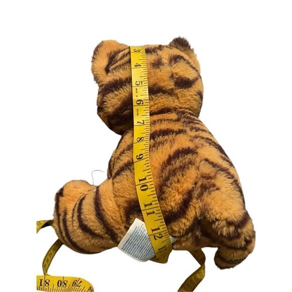 Build A Bear Orange Black Striped Tiger Cub Blue Eyes Stuffed Animal Plush 14" - Picture 2 of 6